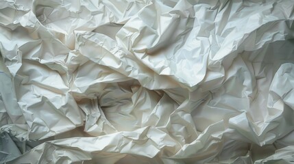 Poster - A close-up shot of a blank white sheet of paper, ideal for use in editorial or commercial contexts where a clean and simple background is needed