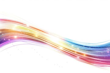 Poster - Colorful abstract background featuring lines and stars