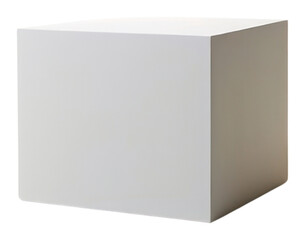 Poster - PNG Paper box light white architecture.