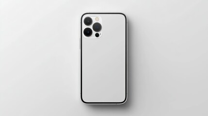 White Smartphone Back