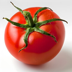 Wall Mural - Real photo of tomato without background