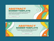 © abdgofur99 - Aesthetic abstract banner template design