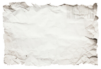 Poster - PNG A square aesthetic newspaper torn paper backgrounds rough white.