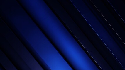 Wall Mural - Abstract diagonal striped blue background