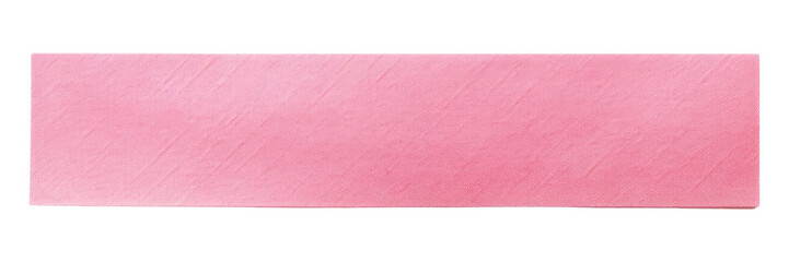 Canvas Print - PNG Pink paper adhesive strip white background rectangle material.