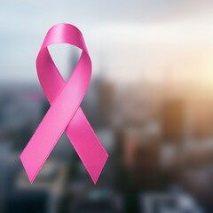 Wall Mural - Breast cancer awareness background