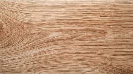 Poster - Smooth and elegant oak wood texture with light brown hues showcasing the fine grain and subtle patterns of the natural material  This image is perfect for use in various design interior