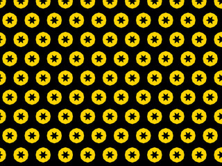 Poster - black and yellow color of abstract background