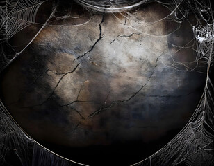 background with web