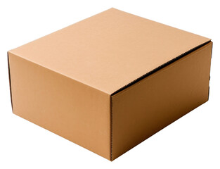 Sticker - PNG Paper box open cardboard carton white background.