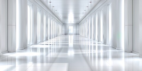 Canvas Print - corridor in a building