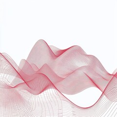 Stunning Business Report Background with Hand Drawn Line Style. Red Lines: A Professional and Artistic Visual.