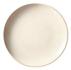 Canvas Print - PNG Off-white dinner plate porcelain pottery