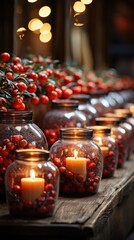 candles in church