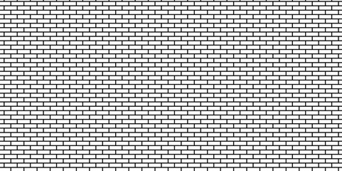 Wall Mural - White brick wall seamless background. Modern style. Vector illustration. Road pavement texture of natural smooth stones.