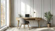 © Pitch Aya - Home office style Minimalist, soft bright and sunlight