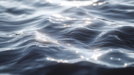 Wall Mural - Close-up of Rippling Water Surface