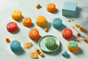 Mid-Autumn Festival, mooncakes.