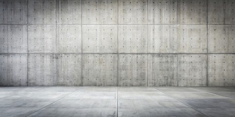 Wall Mural - A wide concrete background wall texture perfect for urban scenes or industrial design projects