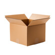 © Bismillah - Open cardboard box isolated on a black background