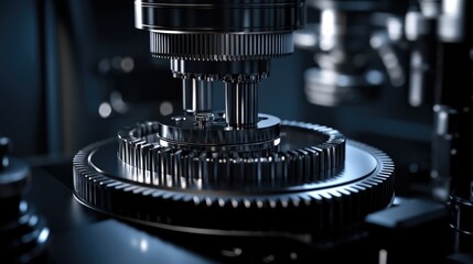 Poster - Gear reducer for controlling speed transmission in a CNC metalworking machine