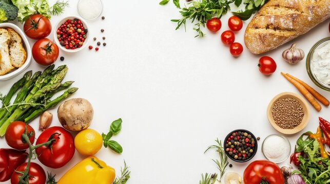create a flyer for food addiction, white background