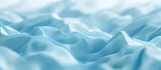 Wall Mural - Soft blue gradient with a blurred effect providing a light tint perfect for background applications