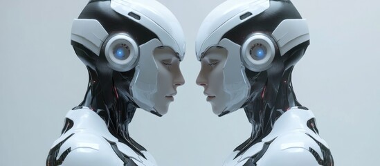 Poster - Futuristic robotic human hybrid design