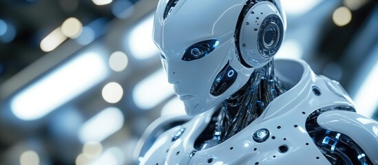 Poster - 3D rendering of a robot model
