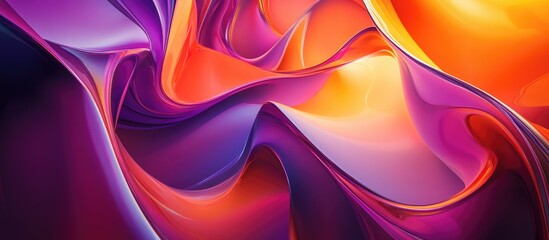 Poster - Vibrant and colorful abstract design featuring dynamic shapes and patterns perfect for modern backgrounds or creative projects