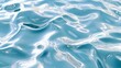 © arhendrix - Close-up of clear blue water surface with gentle ripples and reflections, representing tranquility and purity in nature.