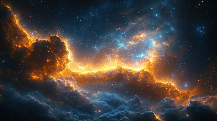 Wall Mural - milky way in the night