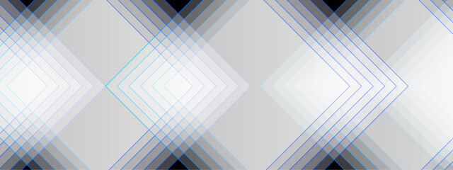 Poster - Abstract geometric white and gray color background. Geometric shape with futuristic concept. Vector abstract graphic presentation design banner pattern background web template.