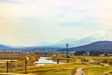 Japan beautiful rural views and landscapes