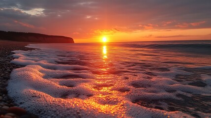 Poster - Sunset Over Sea