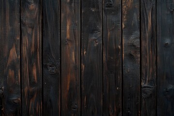 Dark wood texture background surface with old natural pattern, texture of retro plank wood use for background, poster, banner, brochure and graphic design , ai