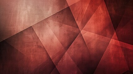 Poster - Intersecting lines in muted red and brown with smooth gradient light wallpaper