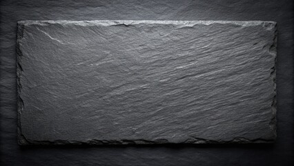 Wall Mural - Asymmetrical black stone texture for pattern and background