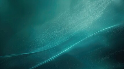 Wall Mural - Gradient from dark teal to turquoise with fine textures and soft lighting