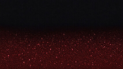 Canvas Print - Glittering gradient red to black background noise