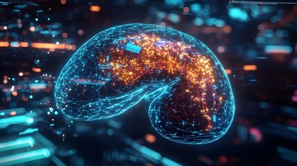 Poster - Holographic Visualization of the Human Liver with Highlighted Areas for Advanced Medical Diagnosis and Research Purposes
