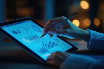 Poster - Analyzing Data on a Tablet