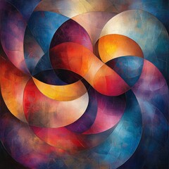 Poster - Abstract Swirls