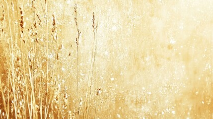 Poster - Abstract Golden Grass Texture Background