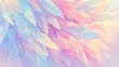 © Terry A.I. Gallery - Colorful Rainbow Pastel Feathers Background Wallpaper