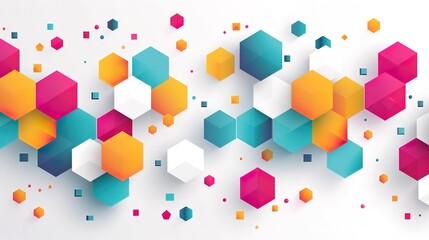 hexagon pattern illustration