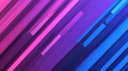 Wall Mural - Discover a modern blurred diagonal stripe background featuring soothing purple and blue gradients for your design needs.