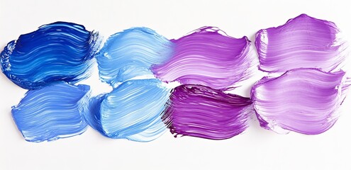 Poster - Dissolving pastel chameleon colors. Pink, purple, emerald, blue.