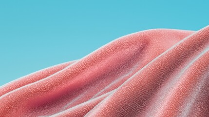 Poster - Abstract Pink Texture on Blue Background