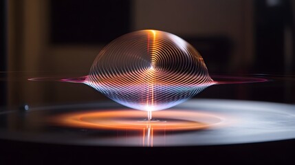  - A captivating holographic visualization of the forces acting on a pendulum in a classical mechanics simulation showcasing the dynamic interplay of motion energy and scientific principles in a sleek